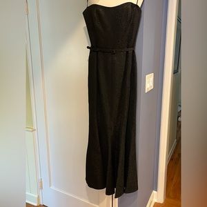 Black cocktail dress